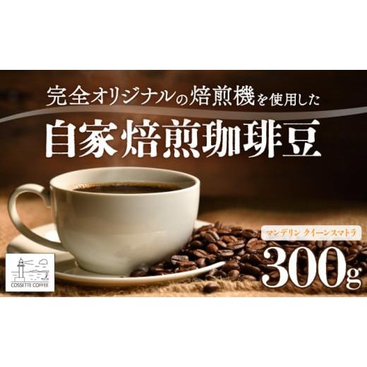 ふるさと納税 コーヒー コーヒー豆 北海道 登別市 自家焙煎 コーヒー豆 マンデリン クイーンスマトラ100g×3個セット 300g マンデリン クイーンスマトラ100g×…