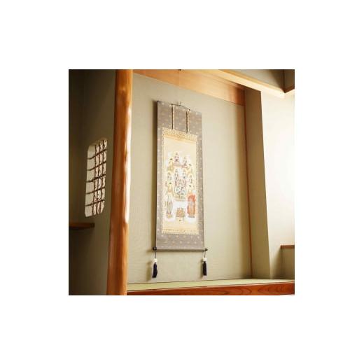 ふるさと納税 雑貨・日用品 絵画 岐阜県 本巣市 掛け軸「真言十三佛」松井翔雲 尺五 五尺丈 掛軸 仏具 1211_3