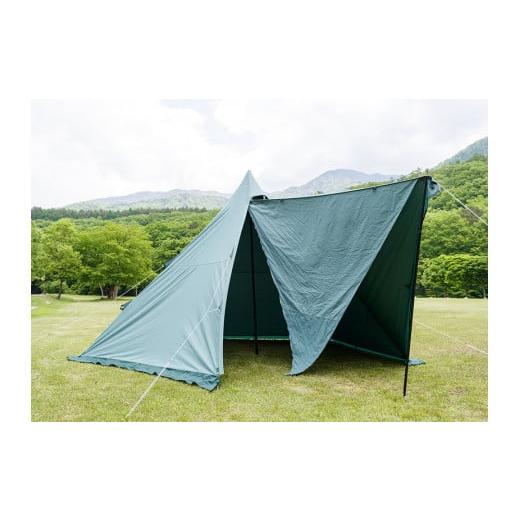ふるさと納税 アウトドアグッズ テント・タープ 栃木県 宇都宮市 サーカスTC DX+ ダックグリーン | tent-Mark DESIGNS テンマクデザイン WILD-1 ワイルドワン …の画像