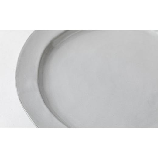 ふるさと納税 食器・グラス 皿 岐阜県 土岐市  美濃焼 DesPres-デプレ- リムプレートL WHITE 丸新製陶 MAM026の画像