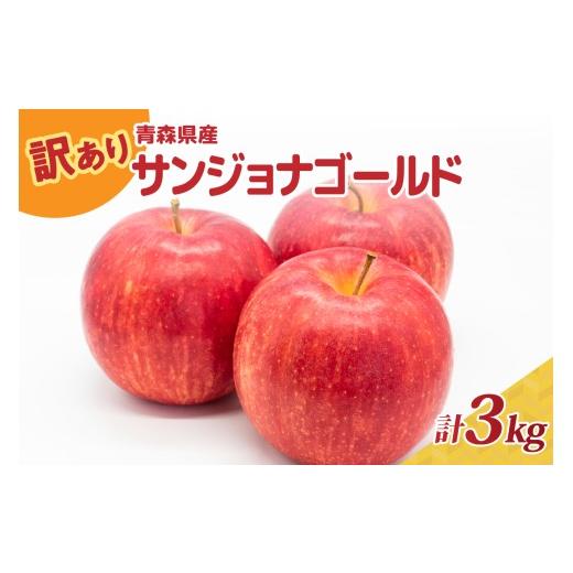 ふるさと納税 りんご 青森県 五所川原市 2026年10月後半以降順次発送 訳あり りんご3kg 程度 サンジョナゴールド 青森県産 3kg
