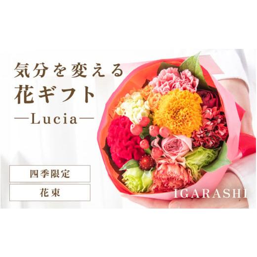 ふるさと納税 雑貨・日用品 花 福井県 あわら市 気分を変える花ギフト -Lucia- (花束・四季限定アイテム) aw062-a002_10 花束・四季限定アイテム