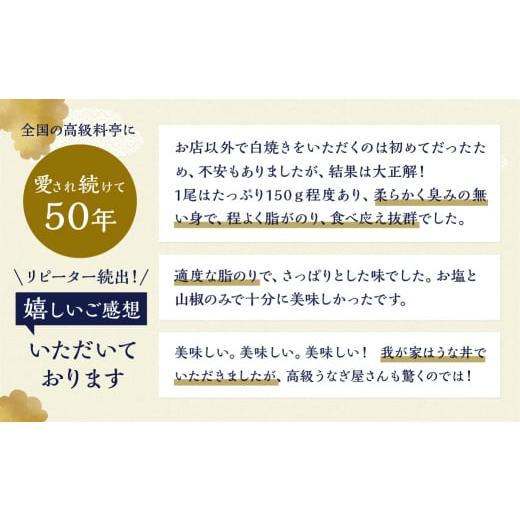 ふるさと納税 愛知県 田原市 《5月末金額改定予定》【冷凍】厳選 高級 青うなぎ 白焼 2尾 300g 冷蔵 ／ 冷凍 が選べる 冷凍にてお届け｜furusatochoice｜08