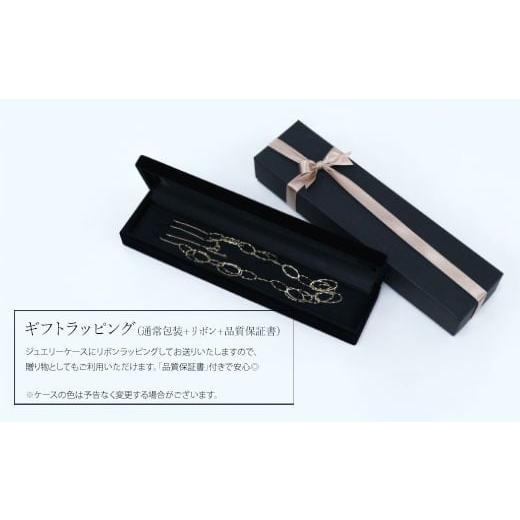 ふるさと納税 アクセサリー ネックレス 富山県 魚津市 K18 パイプデザインチェーンネックレス｜ゴールド 18金 日本製 アクセサリー ジュエリー レディース メ…_5