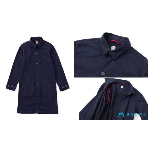 ふるさと納税 服 男 岡山県 倉敷市  ONO＋8186 藤巻百貨店別注 倉敷デニムコート／ネイビー Ｍサイズ 2026年9月以降順次発送予定 デニム ジーンズ パンツ コー…の画像
