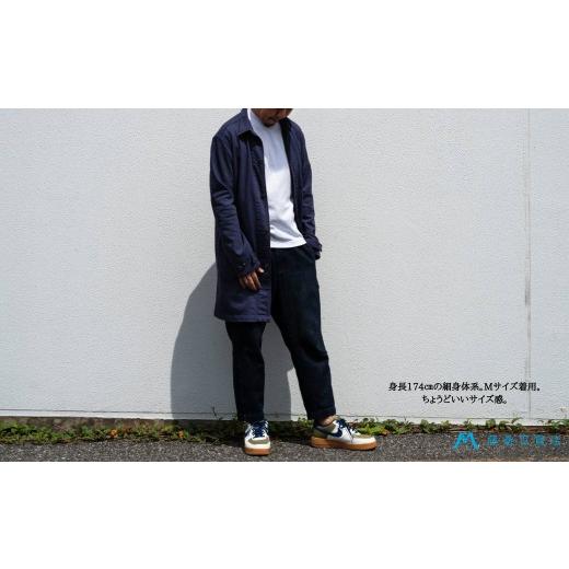 ふるさと納税 服 男 岡山県 倉敷市  ONO＋8186 藤巻百貨店別注 倉敷デニムコート／ネイビー Ｍサイズ 2026年9月以降順次発送予定 デニム ジーンズ パンツ コー…の画像