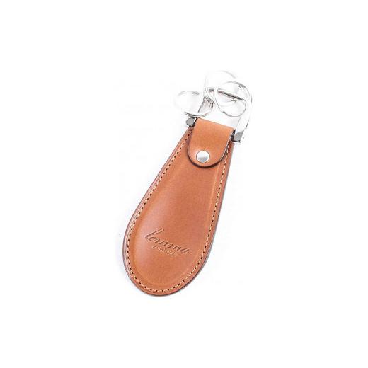 ふるさと納税 小物 兵庫県 神戸市 lemma レンマ Apretado アプレタード キーホルダー付き携帯用靴べら キャメル キャメル