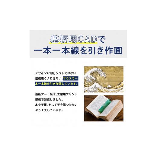 ふるさと納税 電化製品 大阪府 吹田市 基板アート栞　 オリジナルデザイン 大阪府吹田市_3