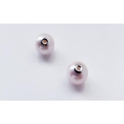 ふるさと納税 ネックレス 三重県 志摩市 遊び心あふれたお洒落アイテム、パールキャッチ(K18WG) / 真珠 ピアスキャッチ おしゃれアイテム ギフト小物 プレ…