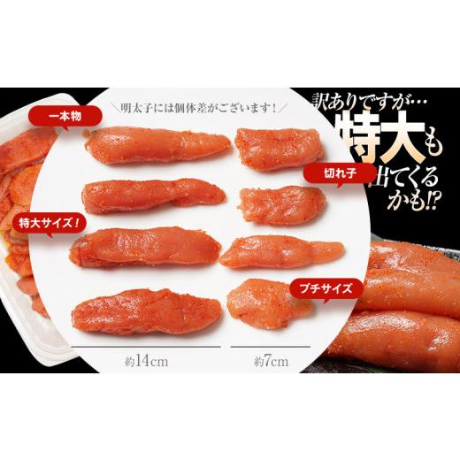 ふるさと納税 魚貝類 明太子 福岡県 志免町 特上切れ子 無着色 辛子