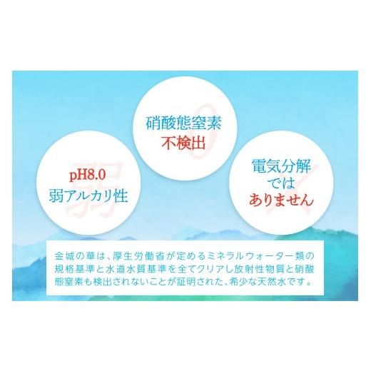 ふるさと納税 水・ミネラルウォーター 500mL〜999mL 島根県 浜田市 純天然アルカリイオン水 7年保存水500ml 24本入 2箱 ミネラルウォーター 軟水 水 長期保存 …の画像