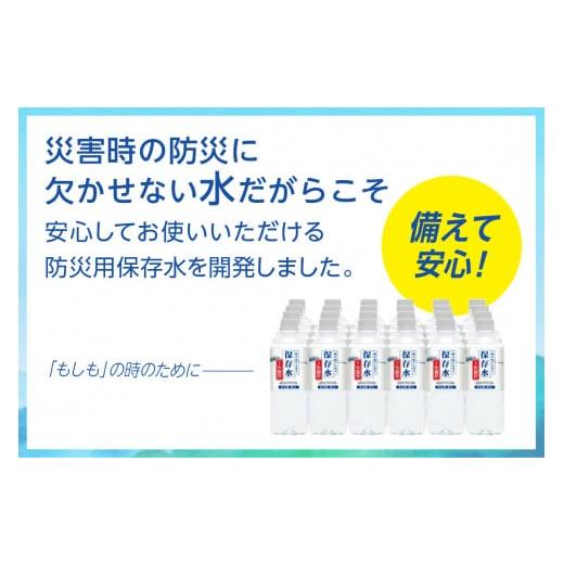 ふるさと納税 水・ミネラルウォーター 500mL〜999mL 島根県 浜田市 純天然アルカリイオン水 7年保存水500ml 24本入 2箱 ミネラルウォーター 軟水 水 長期保存 …の画像