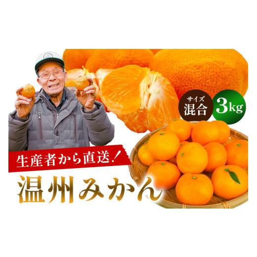 ふるさと納税 果物類 みかん 千葉県 南房総市 先行受付 2025年11月20日頃から順次発送 温州みかん 3kg サイズ混合 mi0032-0001-3 果物 フルーツ 果実 みかん …
