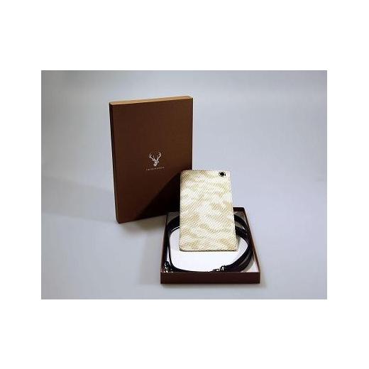 ふるさと納税 ファッション 山梨県 富士河口湖町 甲州印伝「URUSHINASHIKA」スマホケースBの画像