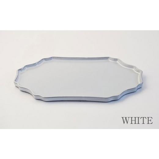 ふるさと納税 食器・グラス 皿 岐阜県 土岐市  美濃焼 DesPres-デプレ- シュエットプレート WHITE、GOLD 2枚セット 丸新製陶 MAM066_5