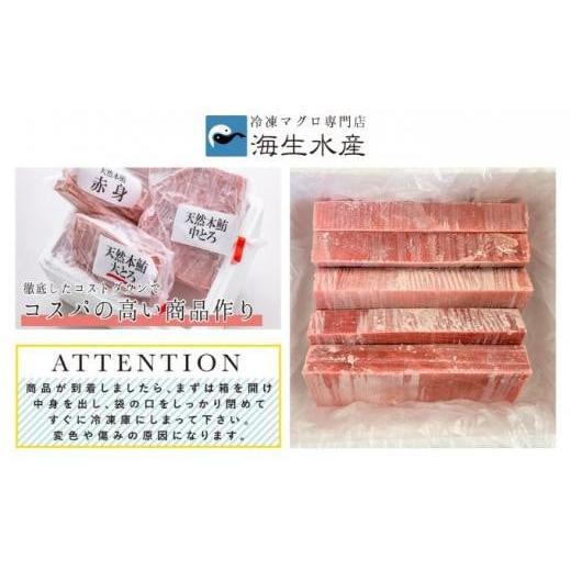 ふるさと納税 マグロ 静岡県 静岡市 冷凍 鮪 メバチマグロ 味わいセット（上赤身）静岡市 天然 まぐろ トロ マグロ 海生水産 海の幸_3