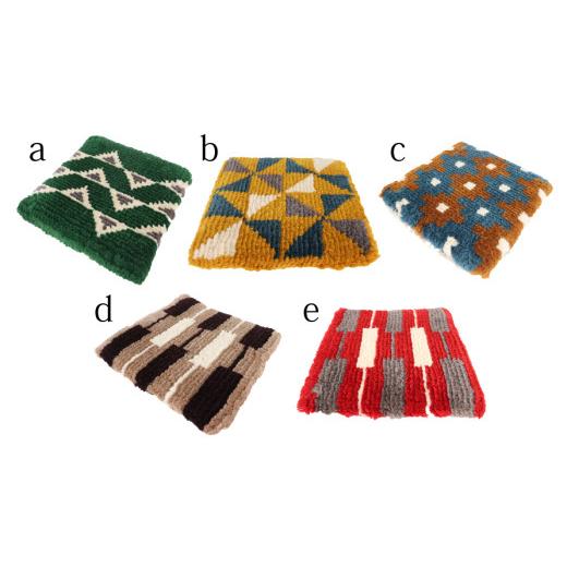 sold out【A-104】２枚セット　ハンドメイド　手織り　ナチュラル　敷物 倉敷本染手織研究所さんから 倉敷ノッティングが入荷いたしました