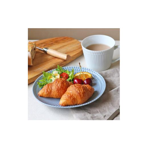 ふるさと納税 食器・グラス 皿 岐阜県 瑞浪市  美濃焼 さざなみ 20丸皿 ブルーグレー 2枚セット 瑞浪市 ／ 小田陶器 JS企画 皿 お皿 プレート 食器 AZAZ066 ブ…の画像