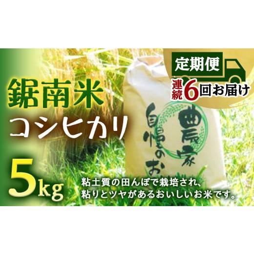 ふるさと納税 千葉県 鋸南町 【定期便6回連続お届け】令和5年産米 鋸南米 コシヒカリ 5kg F22X-153｜furusatochoice｜02