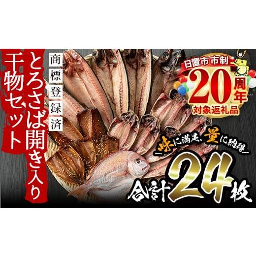 ふるさと納税 干物 サバ 鹿児島県 日置市 No.203-A 旬の厳選 干物詰合せ(計24枚) 干物 あじ アジ 詰め合わせ セット 魚 魚介 魚介類 ひもの 寄附額改定 みのだ…