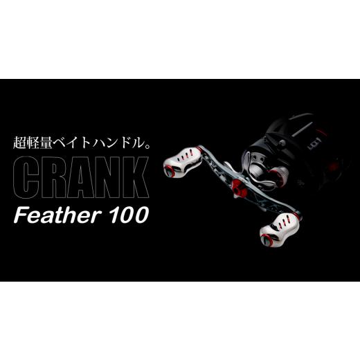 ふるさと納税 フィッシング リール 三重県 亀山市 ガンメタ×ブルー LIVRE リブレ Feather 100(シマノ左)亀山市/有限会社メガテック リールハンドル カス…