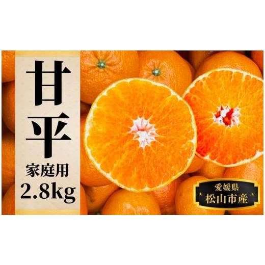 ふるさと納税 果物類 みかん 愛媛県 松山市 甘平 約2.8kg(ご家庭用) 2月頃発送 みかん ブランド 柑橘 フルーツ 果物 愛媛 松山