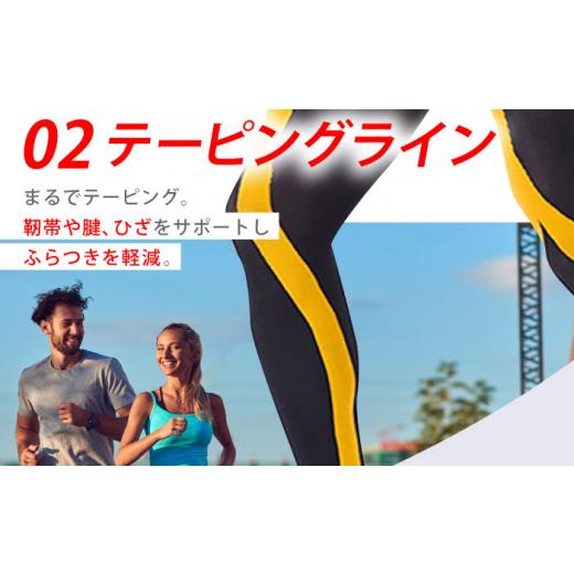 ふるさと納税 ゴルフグッズ ウェア 佐賀県 江北町  3Lサイズ Runtageスポーツタイツ アスリートランナーPRO version2 十分丈 ブラック イイダ靴下株式会社 HBB…_5