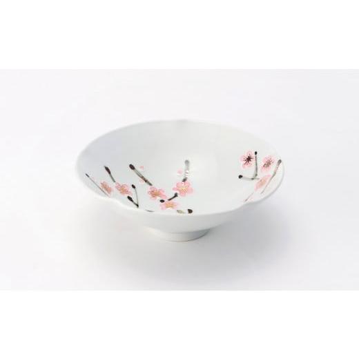 ふるさと納税 食器・グラス 皿 佐賀県 有田町 有田焼 pink HAPPYSET 6点 丸兄商社 食器 器 うつわ 陶磁器 食器セット セット 皿 小皿 豆皿 小付 小鉢 箸置 桜 …の画像