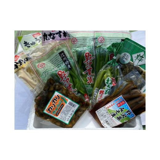 ふるさと納税 長野県 飯山市 信州の味 野沢菜と漬物セット9種類11袋(H-1.2)