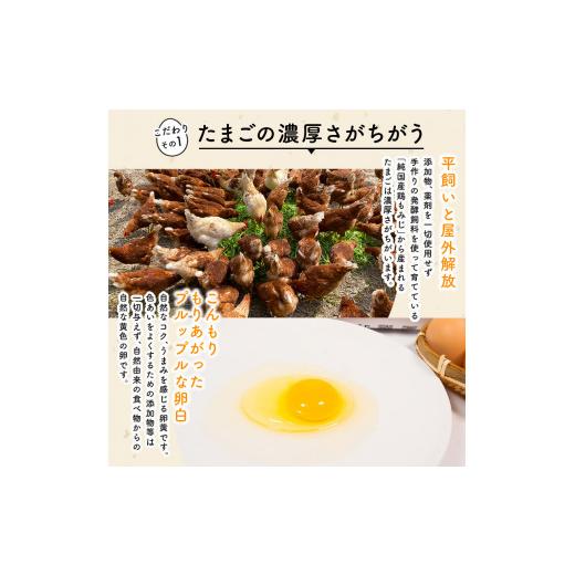 ふるさと納税 卵（鶏、烏骨鶏等） 滋賀県 竜王町 定期便 卵 平飼い有精卵 20個×3ヵ月 割れ保証各3個 ( こんもり盛り上がるプルプルな卵白 大人気 滋賀竜王卵 …_3