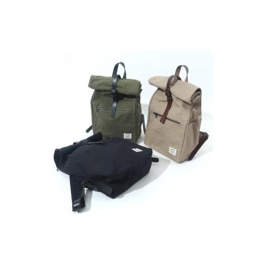 ふるさと納税 カバン リュック 愛知県 名古屋市 カーキードラブ 米軍帆布で作ったロールバックパック カーキードラブ