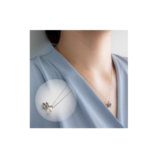 ふるさと納税 アクセサリー ネックレス 愛媛県 松山市 さくらひめパールネックレス シルバー | 大人 おしゃれ アクセサリー プレゼント ギフト ジュエリー 贈…