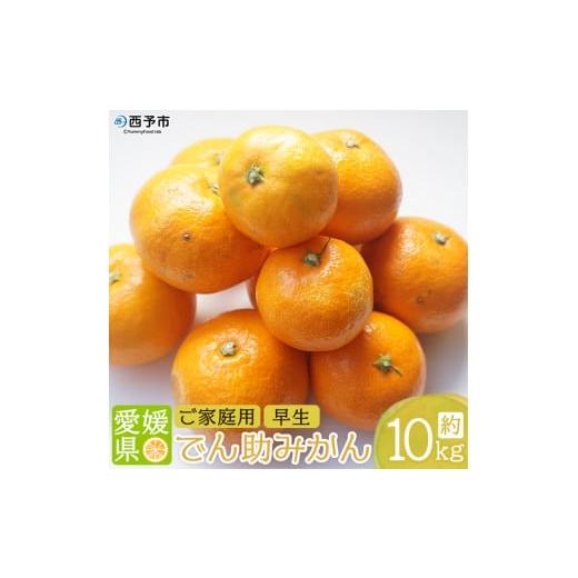 ふるさと納税 果物類 みかん 愛媛県 西予市 でん助農園の温州みかん(早生 家庭用)約10kg 果物 フルーツ ミカン オレンジ 柑橘類 うんしゅうみかん 自宅用 …