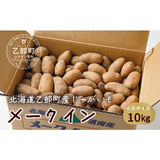 ふるさと納税 野菜類 じゃがいも 北海道 乙部町 10月下旬頃発送予定 乙部町産メークイン 小玉10kg 北海道 道産 乙部町産 新じゃが 芋 いも 数量限定 ホクホ…