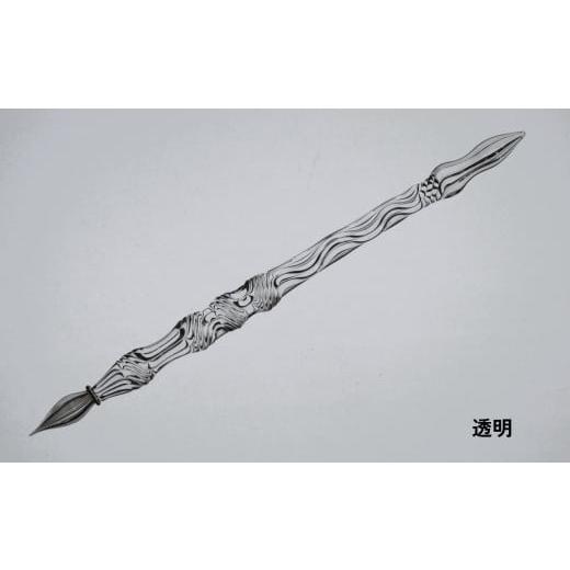 ふるさと納税 文房具・玩具 東京都 台東区 ガラスペン カネモオリジナル 軸径10mm (カラー:透明) 透明