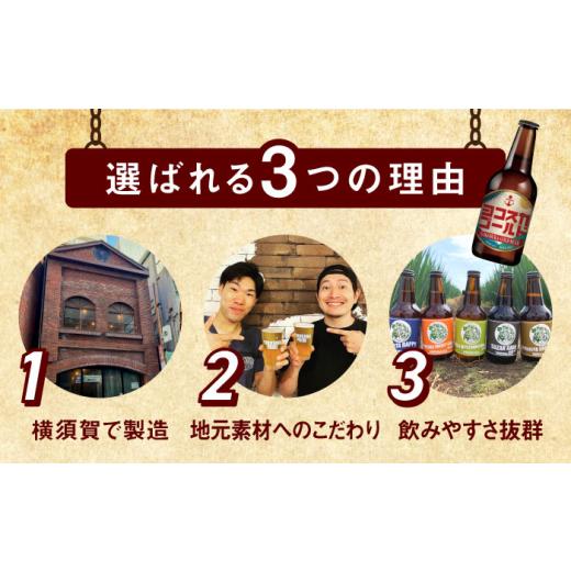 ふるさと納税 ビール 地ビール 神奈川県 横須賀市  全6回定期便 横須賀クラフトビール ヨコスカゴールド5.5度6本セット （330ml瓶×計36本）クラフトビール お…の画像