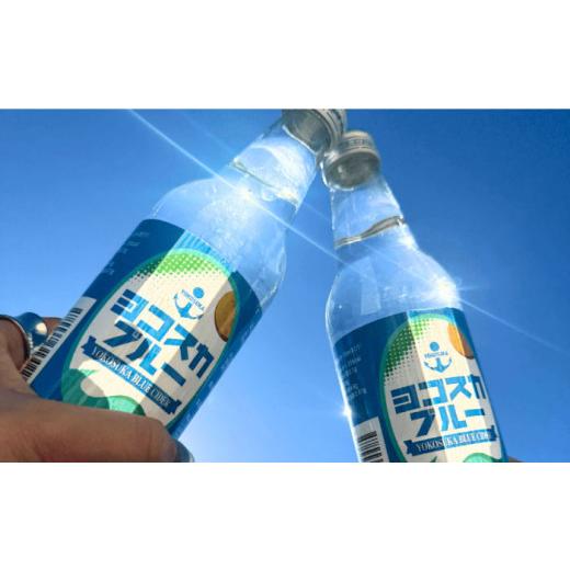 ふるさと納税 炭酸飲料 ソーダ水 神奈川県 横須賀市  全6回定期便 天然水サイダー ヨコスカブルー10本セット （340ml瓶×60本）地サイダー 天然水 ミネラルウ…の画像