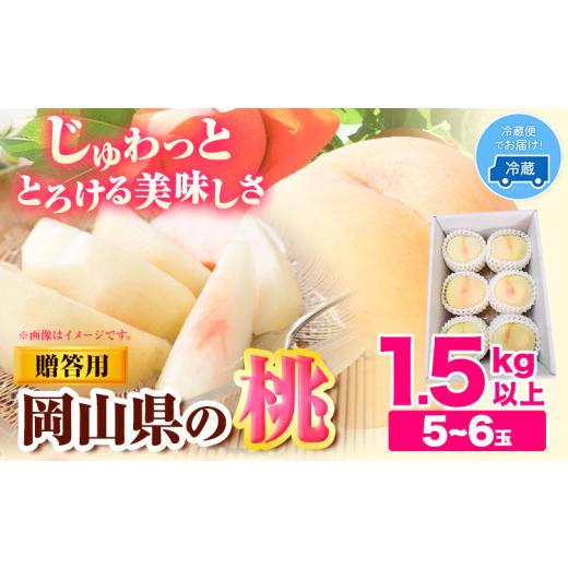 ふるさと納税 もも 岡山県 浅口市 先行予約 桃 もも 岡山 1.5kg 以上 5~6玉 岡山県産 亀川農園[6月上旬-8月中旬頃より発送予定]岡山県 浅口市 白桃 果物 フ…