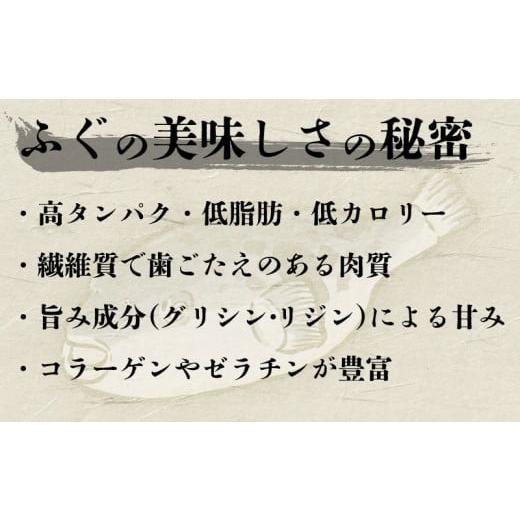 ふるさと納税 旬の鮮魚等 山口県 下関市 ふぐ 天然 プレミアムセット+α 5~6人前 刺身200g ちり1kg 冷凍 ふぐちり 鍋 とらふぐ 高級魚 皮 焼きヒレ ポン酢 も…_4