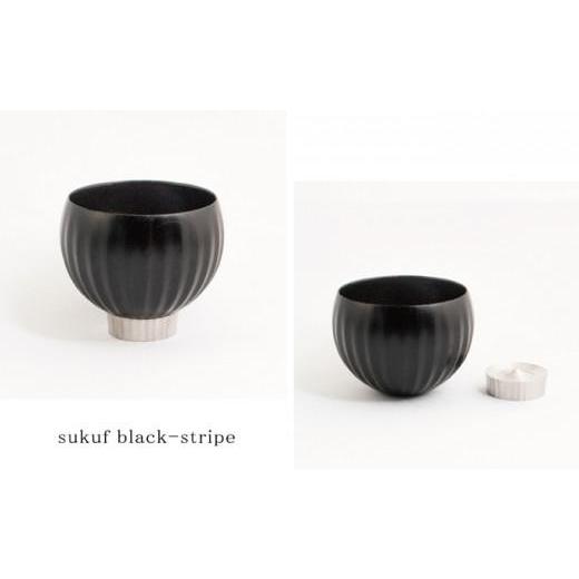 ふるさと納税 京都府 - 手作り 漆器 × 金属 sukuf black ペア 湯呑 ぐいのみ 小鉢 天然木 本漆  伝統工芸 ぐい呑み ぐい飲み 酒器｜furusatochoice｜04