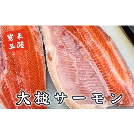 ふるさと納税 魚貝類 鮭 岩手県 大槌町  6ヶ月定期便 大槌サーモン ひと塩切り身8切(1切れ真空包装約80g〜100g)×6回 計48切 15の画像