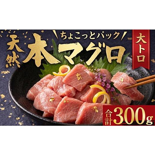 ふるさと納税 マグロ 高知県 室戸市 天然本まぐろ 大トロ 切落し お手軽 ちょこっとパック 60g×5パック 合計300g 食べきり 切り落とし 刺し身 魚介類 海鮮 魚…