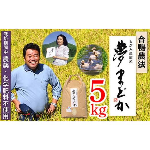 ふるさと納税 山形県 最上町 特別栽培米 夢まどか5kg