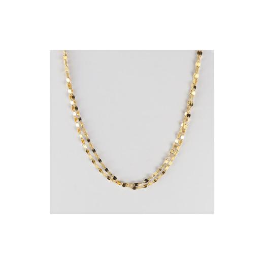 ふるさと納税 アクセサリー ネックレス 山梨県 甲府市 甲府ジュエリー K24 pure gold／ピュアゴールド 2連ネックレス 0014199_2
