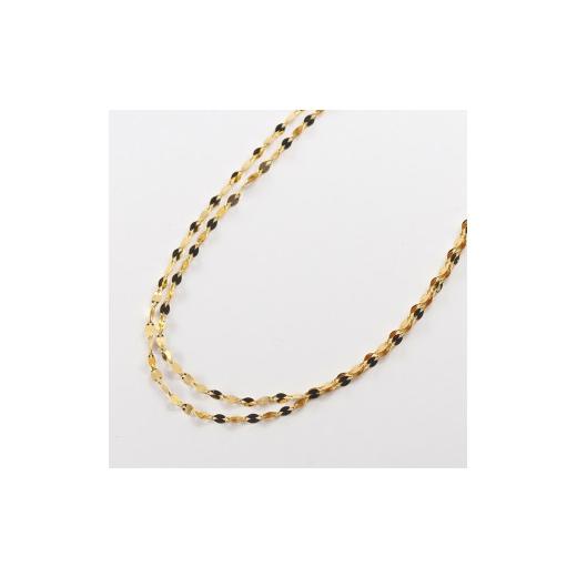 ふるさと納税 アクセサリー ネックレス 山梨県 甲府市 甲府ジュエリー K24 pure gold／ピュアゴールド 2連ネックレス 0014199_3
