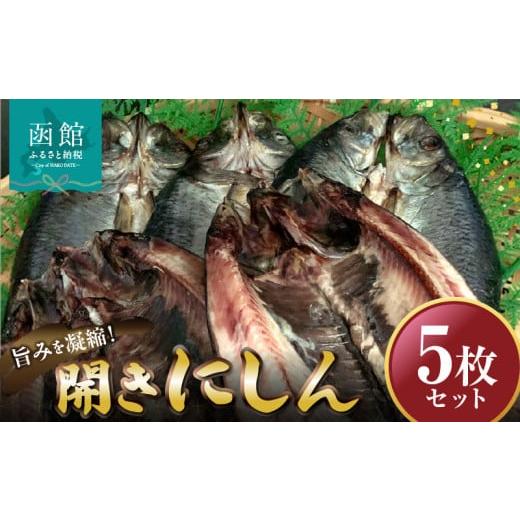 ふるさと納税 北海道 函館市 開きにしん 5枚セット 「函館山?水産」_HD061-009