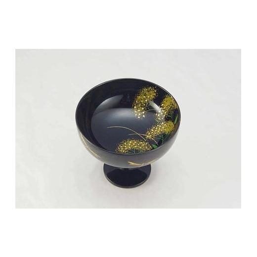 ふるさと納税 陶磁器・漆器・ガラス 京都府 京都市 象彦 十二ヶ月冷酒杯(女郎花・10月) 十二ヶ月冷酒杯(女郎花・10月)