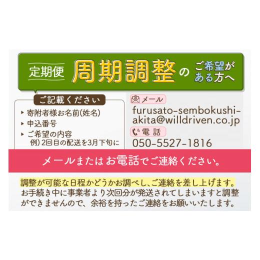 ふるさと納税 秋田県 仙北市 【白米】＜新米＞ 《定期便12ヶ月》秋田県産 あきたこまち 20kg (5kg×4袋)×12回 令和5年産 時期選べる20キロ お米 食品 米、雑穀、粉類 米、ごはん