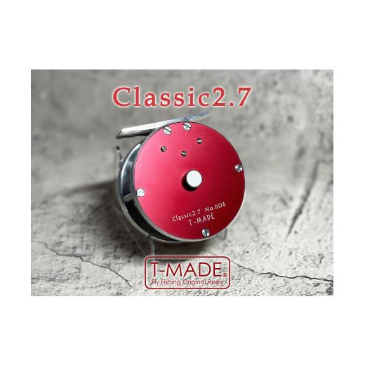 ふるさと納税 フィッシング リール 埼玉県 草加市 レッド T-MADE　Classic2.7リール　釣り リール フィッシング 渓流釣り | 埼玉県 草加市 釣り 釣り道具 釣…_2