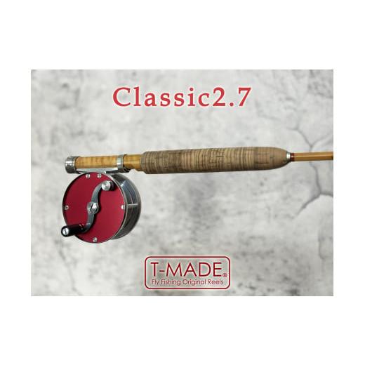 ふるさと納税 フィッシング リール 埼玉県 草加市 レッド T-MADE　Classic2.7リール　釣り リール フィッシング 渓流釣り | 埼玉県 草加市 釣り 釣り道具 釣…_3